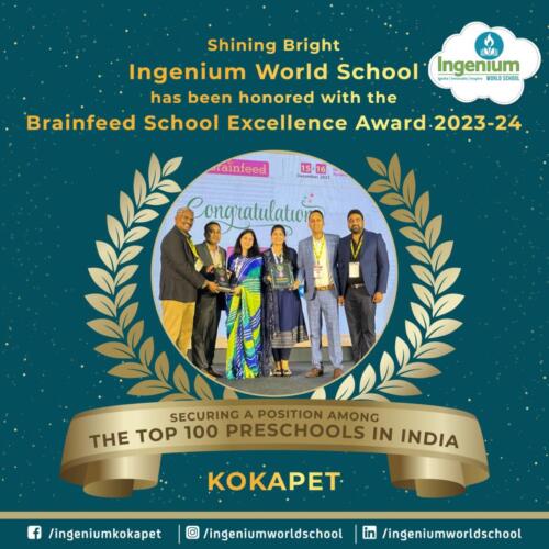 Brainfeed Educational Excellence Award, Kokapet 